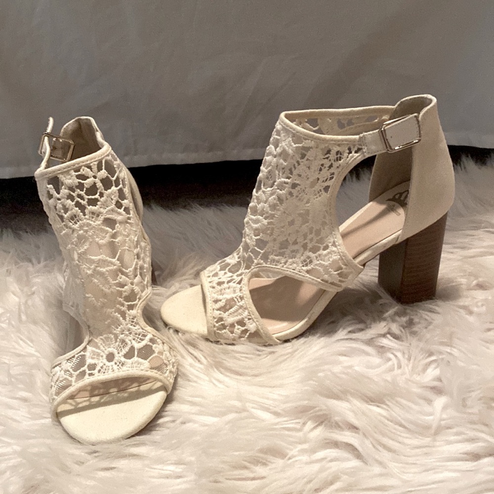 White heels